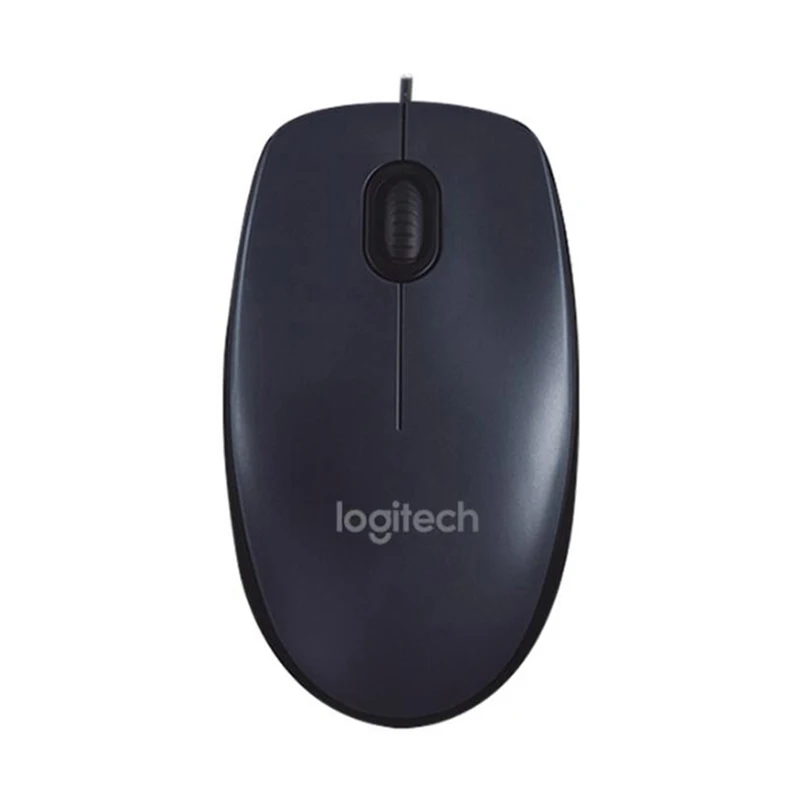 Мышь Logitech M90 игровая Проводная 1000 DPI для офиса/дома ноутбука ПК портативная