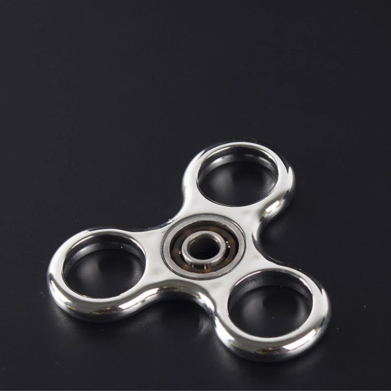 Светящийся светодиодный светильник Fidget Spinner Гладкий обтекатель басов прозрачный