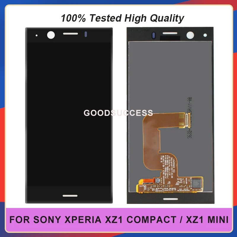 4 6 ''для SONY Xperia XZ1 Compact LCD / Mini G8441 G8442 ЖК-дисплей сенсорный экран стеклянная