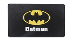 Batman Автомобильный волшебный Противоскользящий коврик Marvel Comics автомобильный нескользящий коврик для сотового телефона противоскользящая приборная панель для автомобиля коврик - Название цвета: Batman