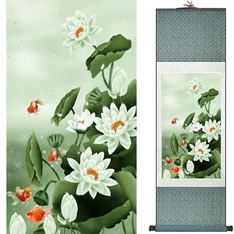 Цветы живопись Китайская традиционная для дома украшение paintings20190905009|Рисование и
