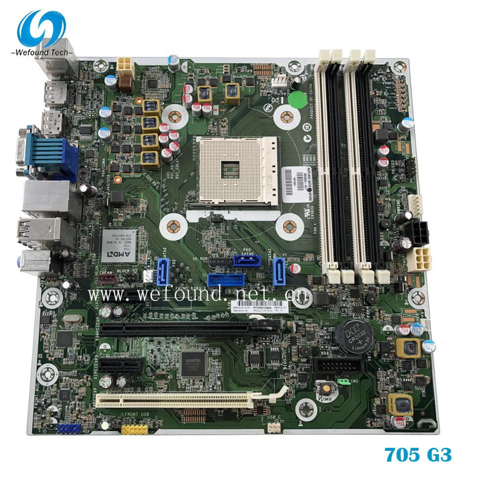 

100% Working Desktop Motherboard for HP 705 G3 800 805 AM4 854582-001 854582-601 854432-001 Mainboard Fully Tested