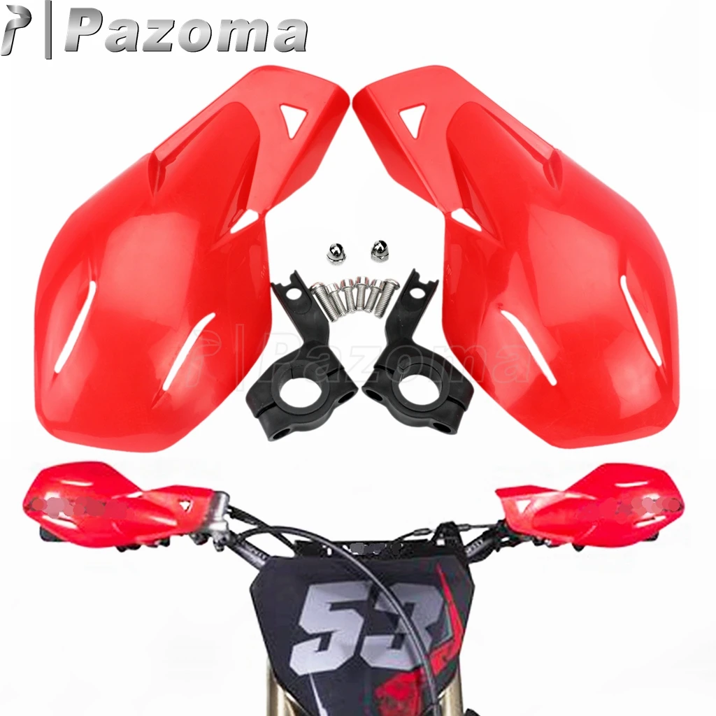 Универсальный красный мотоциклетная Накладка защита рук 7/8 &quot22 мм Руль