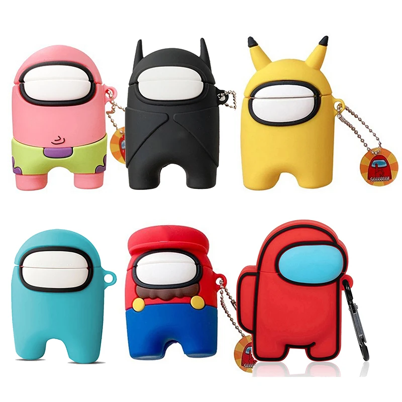 

AU Airpods Pro Case Soft Silicone 3D Protective cover for Airpods 2/ Airpods 1 Case