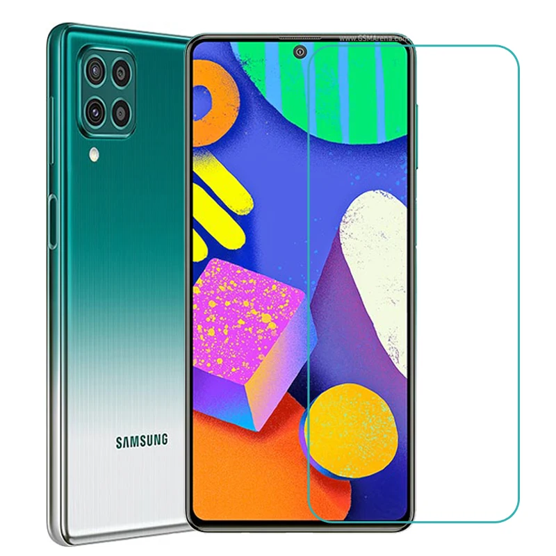 Закаленное стекло 9H для Samsung Galaxy F62 Высококачественная защитная пленка Защитное
