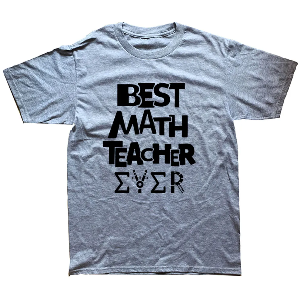 Футболка хлопковая с коротким рукавом и круглым вырезом для учителя