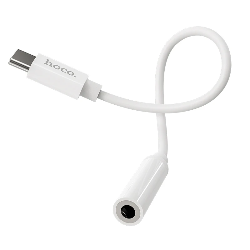 Адаптер для наушников HOCO с разъемом USB C 3 5 на мм AUX аудиокабель Huawei mate 20 Xiaomi Mi 10 |