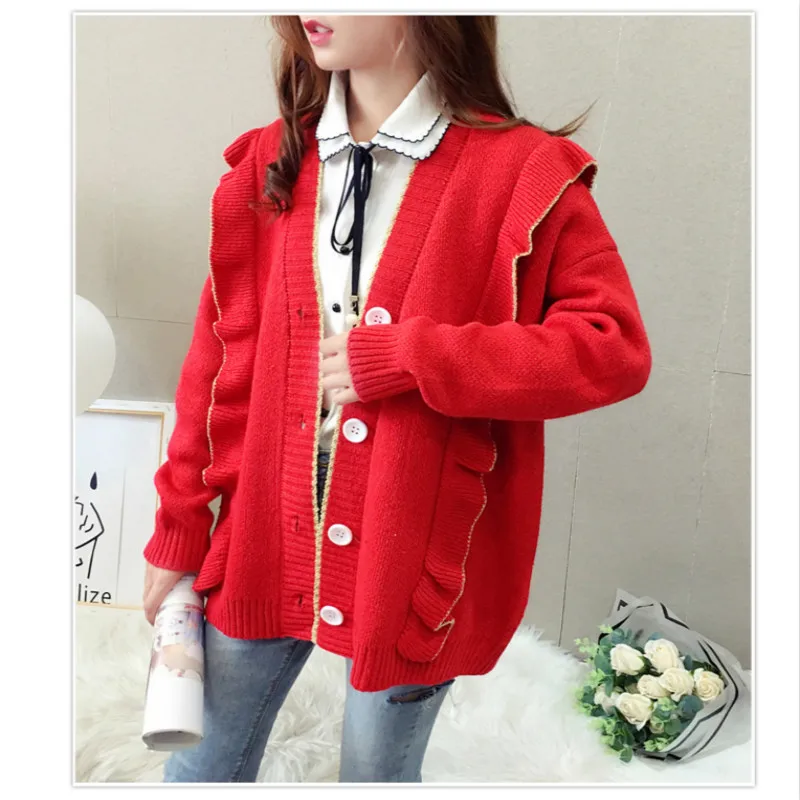 Женская кофта с рукавами летучая мышь повседневный трикотажный свитер