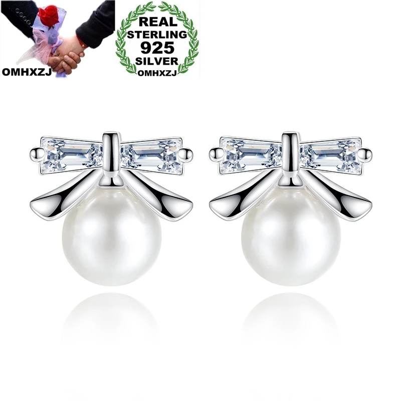 

Женские серьги-гвоздики в европейском стиле OMHXZJ YS563, серебро 925 пробы