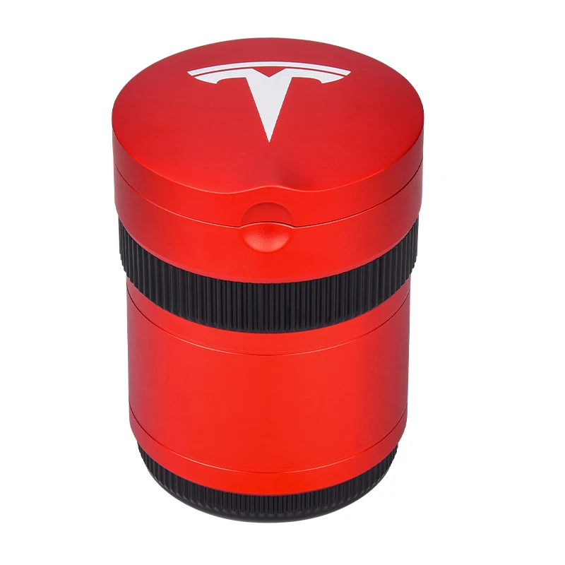 

Car-mounted multipurpose ashtray flame-retardant leak-proof For Tesla Model3 Interior decoration Accessories