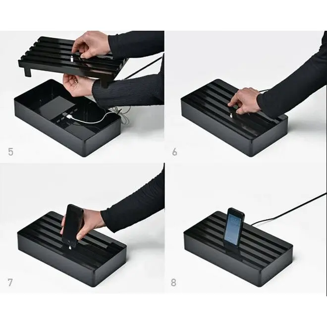 Универсальная зарядная док-станция на 6 USB-портов (большая) для быстрой зарядки