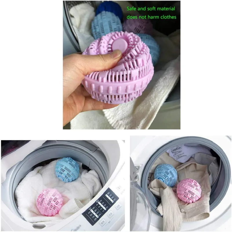 2 шт. экологически чистые шарики для мыла в стиральной машине 1500|Шарики и диски