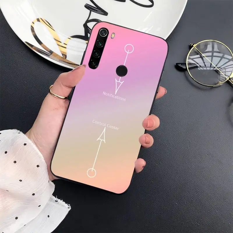 

ins pink conversation box text Phone Case For Xiaomi mi 9 9t 10 redmi 9 9a 8 8a note 10 9 9s 8 8t 7 pro max funda