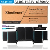 kingsener a1493 laptop battery for apple macbook pro 13 2013 2014 retina a1502 me864lla me866lla me865lla mgx72 me864 me866