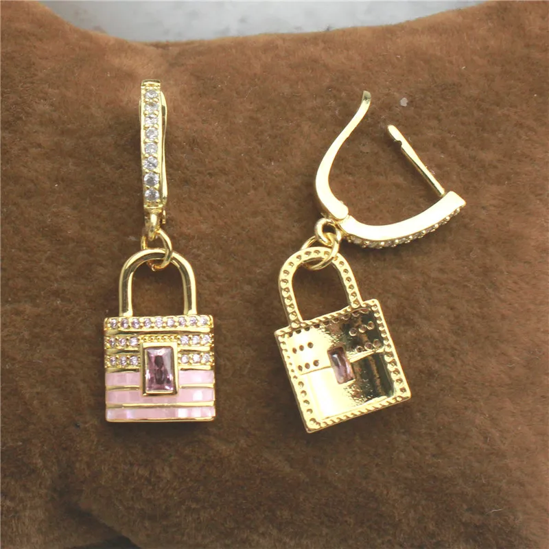 5 звёзд модные циркониевые/эмалевые серьги блокировка/кубический циркон в форме