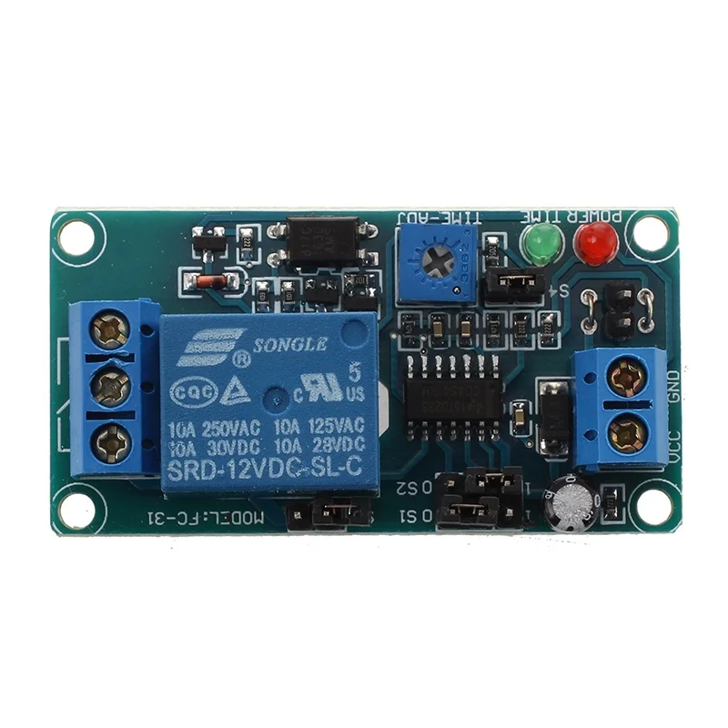 

Hot SRD-12VDC-SL-C NC timer with 12V DC timing control