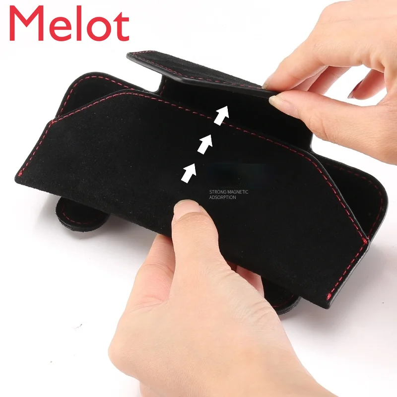 

Automotive Sun Louver Car Glasses Clip Sunglasses Case Bracket Car Sunglasses Clips for Storage Car Supplies Complete Collection