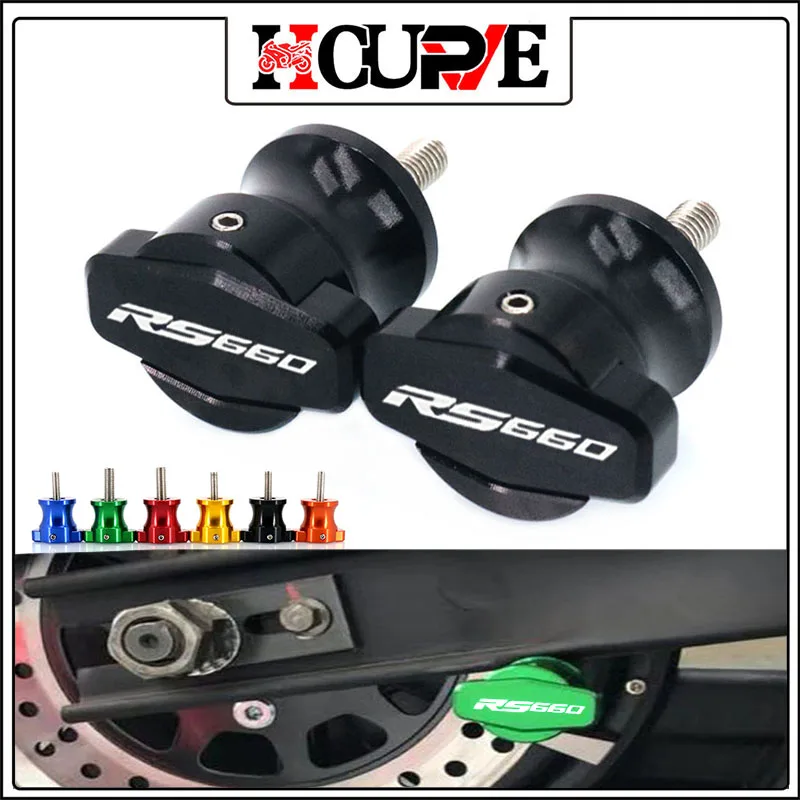

For Aprilia RS 660 RS660 2020 2021 2022 Tuono 660 Motorcycle CNC Frame Stands Screws sliders Swingarm Spools Slider