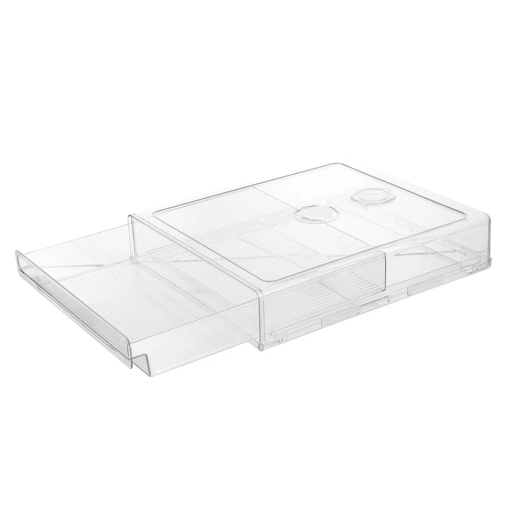 

1Pc Fridge Organizer Bin Drawer Type Storage Box Refrigerator Drawer Organizer