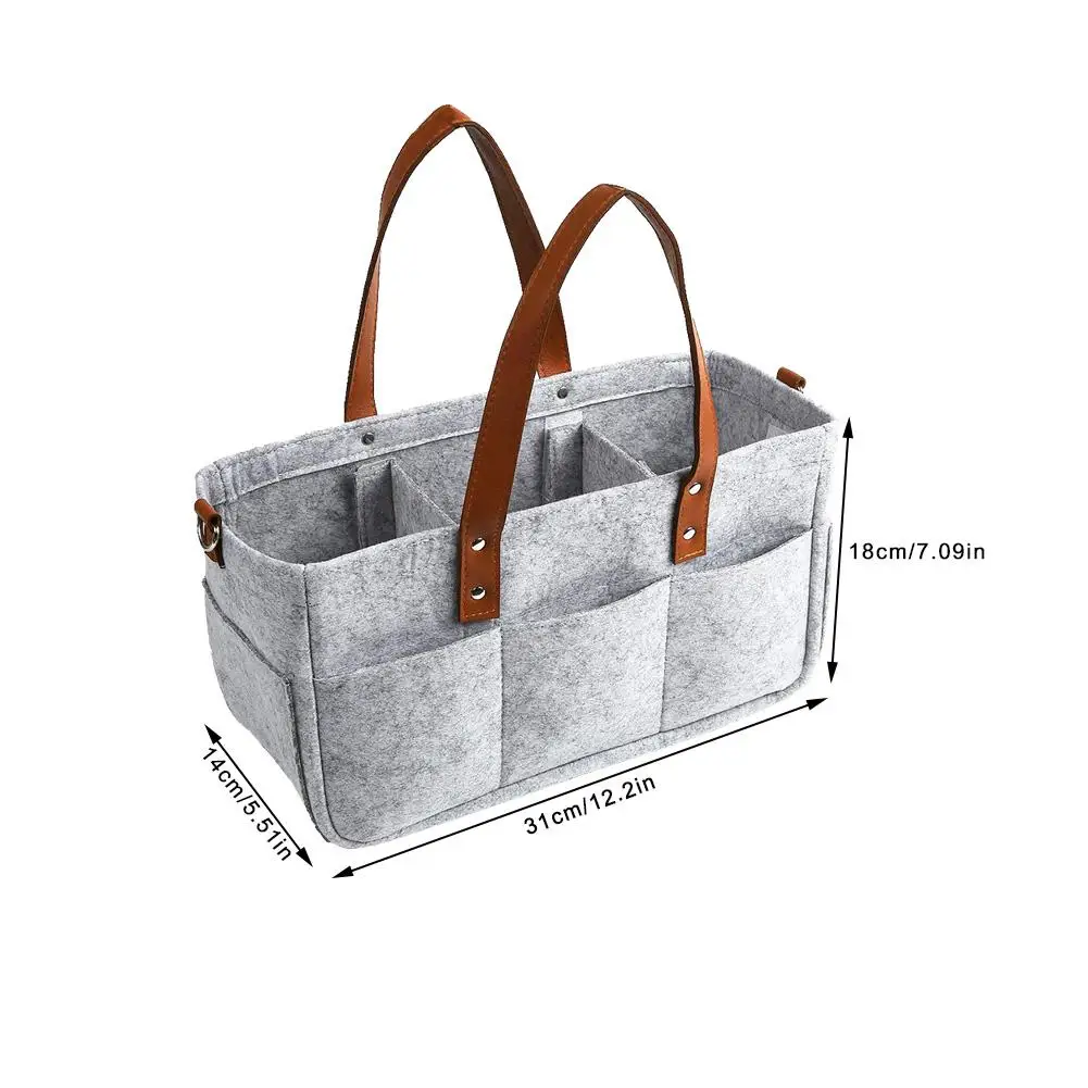 Фетровая сумка для хранения складная подгузников детские игрушки Портативная