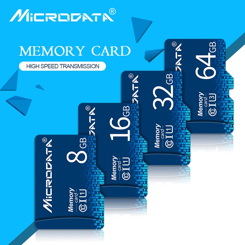 Новая карта памяти Micro SD класс 10 8 ГБ 16 32 64 Гб 128 TF Ручка Microsd флеш накопитель usb для
