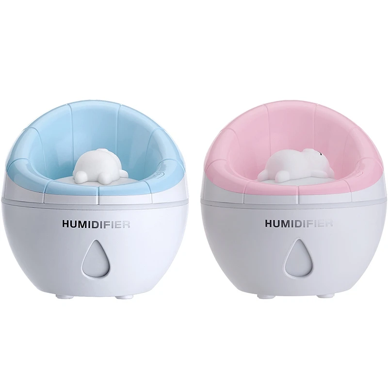 Портативный 350 мл ультразвуковой светодиодный ночной Светильник диван аромат