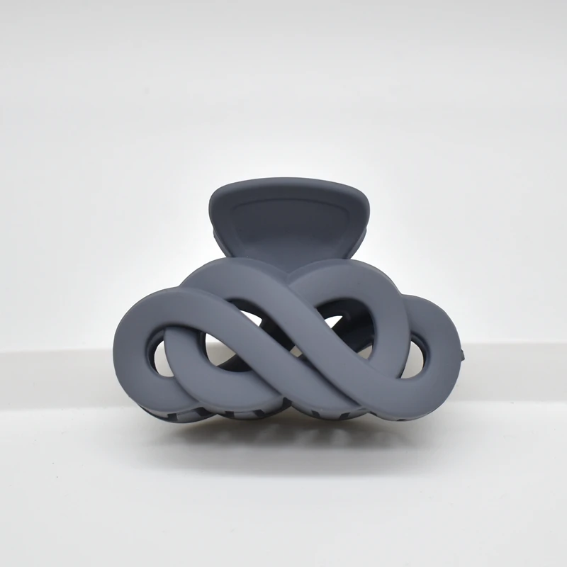 Женская заколка краб для волос черная акриловая Заколка зажимы большого размера|