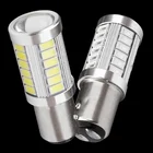 1157 P215w Bay15d Super Bright 33 Smd 5630 5730 Led Автомобильные стоп-сигналы Противотуманные фары 215w Автомобильные дневные ходовые огни стоп-сигналы 12 В