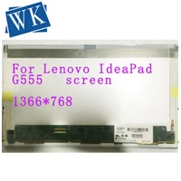 laptop matrix for lenovo ideapad g555 g560 g570 g575 15 6 wxga hd 1366x768 40 pins led lcd screen panel replacement