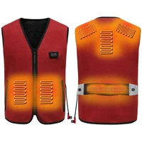 new 3 colors heated vest men women usb heated jackets hunting vest thermal clothing skiing vest winter heating jackets s 3xl