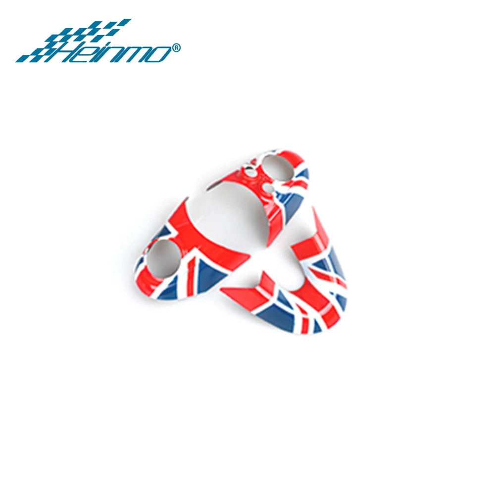 Red Union Jack Для MINI Countryman F60 для MINI Clubman F54 для MINI Cooper F56 F57 наклейка на руль автомобиля для MINI Cooper аксессуары - Название цвета: Red Union Jack