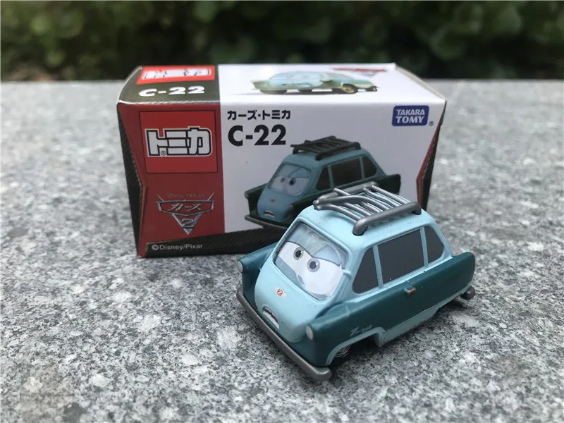 Игрушечный автомобиль Tomy Tomica Disney Pixar машинки шериф/король/Фло/Салли/Цыпленок