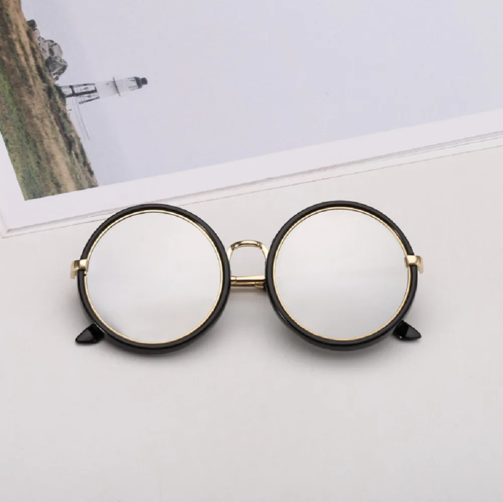 

Boys Girls Sunglasses Piolt Sun Glasses Brand Design Anti-UV Protection Glasses