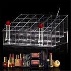 Стеллаж пластиковый трапециевидный, 402412, прозрачный, органайзер, держатель для косметики шт.