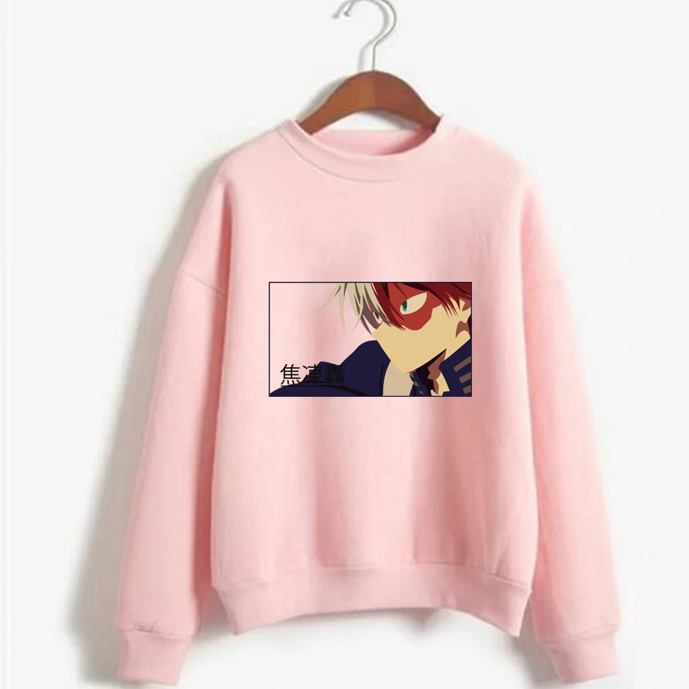 

My Hero Academia Hoodie Hip Hop Long Sleeves O-neck Autumn Man and Woman Cloths