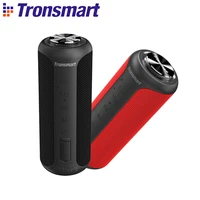 tronsmart t6 plus upgraded edition bluetooth 5 0 speaker 40w portable tws speaker ipx6 column with nfctf cardusb flash drive