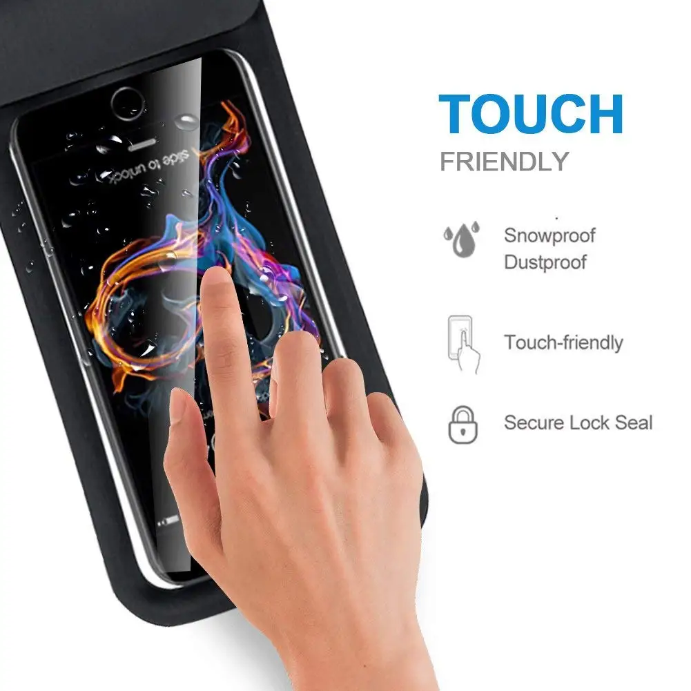 Водонепроницаемый Прозрачный чехол для телефона сотового с сенсорным экраном