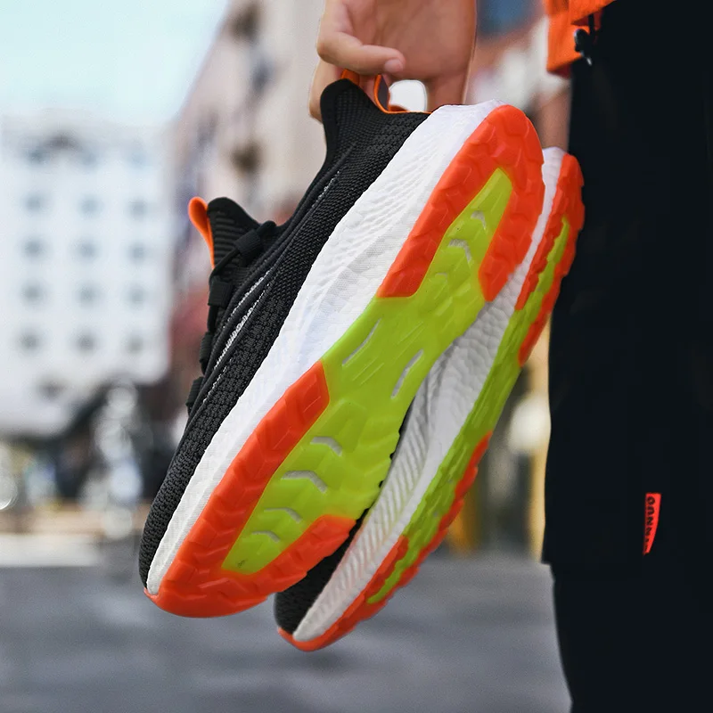 Men Sneakers Quality Running Shoes for Cushioning Wear-Resistant Autumn New Outdoor Comfortable Sports | Спорт и развлечения