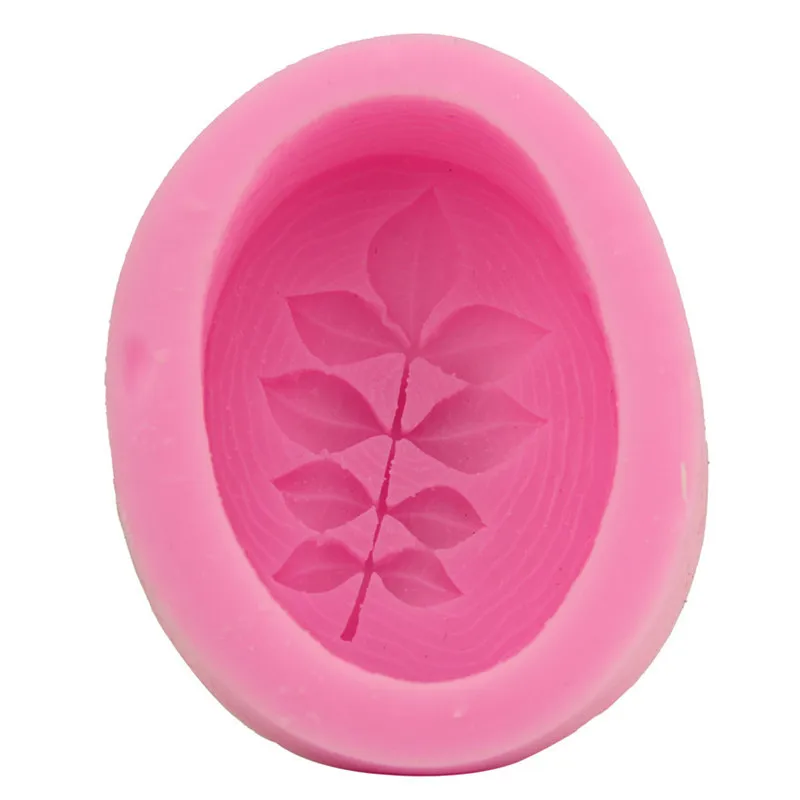 Форма для мыла в форме листа новая силиконовая 3D форма украшения помадки торта