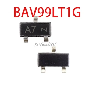 100PCS BAV99LT1G SOT23 BAV99 A7 SOT BAV99LT SOT-23 Dual Series Switching Diode new and original IC