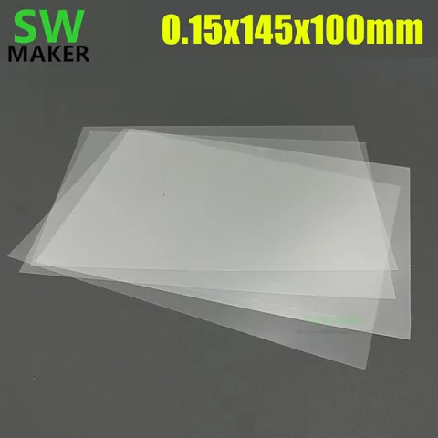 4 шт. 145x100x0,15 мм Anycubic Photon Zero 3D принтер FEP лист FEP пленка 0,15 мм толщина