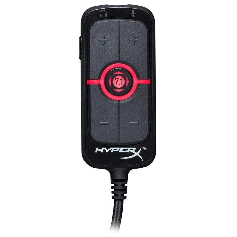Kingston HyperX AMP7.1 виртуальный объемный звук звуковая карта пульт дистанционного