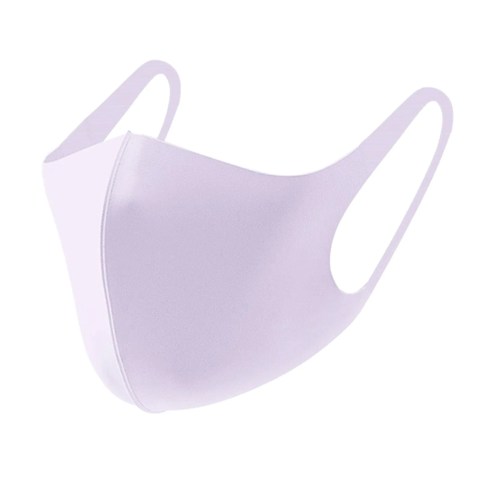 Маска для взрослых и мужчин зимняя из ледяного шелка черная маска защиты от