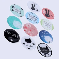 silicone dripping label 3d epoxy domed resin stickers drip shaped transparent crystal dome stickers plastic piece