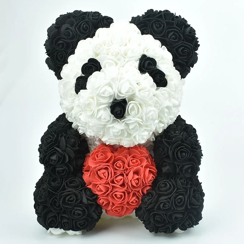

40cm Rose Teddy Bear Flower in Gift Box for girlfriend day Valentines Day Gifts