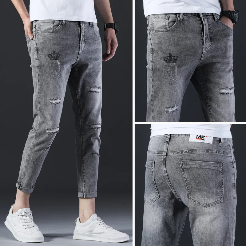 Новая коллекция Весна 2020 джинсы для мальчиков имеют высокого качества