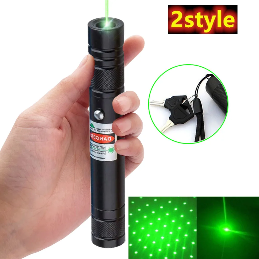 Лазерная указка с регулируемым фокусом 532 нм|Лазеры| |