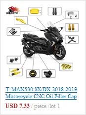 Для YAMAHA TMAX530/500 2008- TMAX 500 TMAX T-MAX 530 SX DX Мотоцикл с ЧПУ машинное масло крышка Болт Винт cover2015