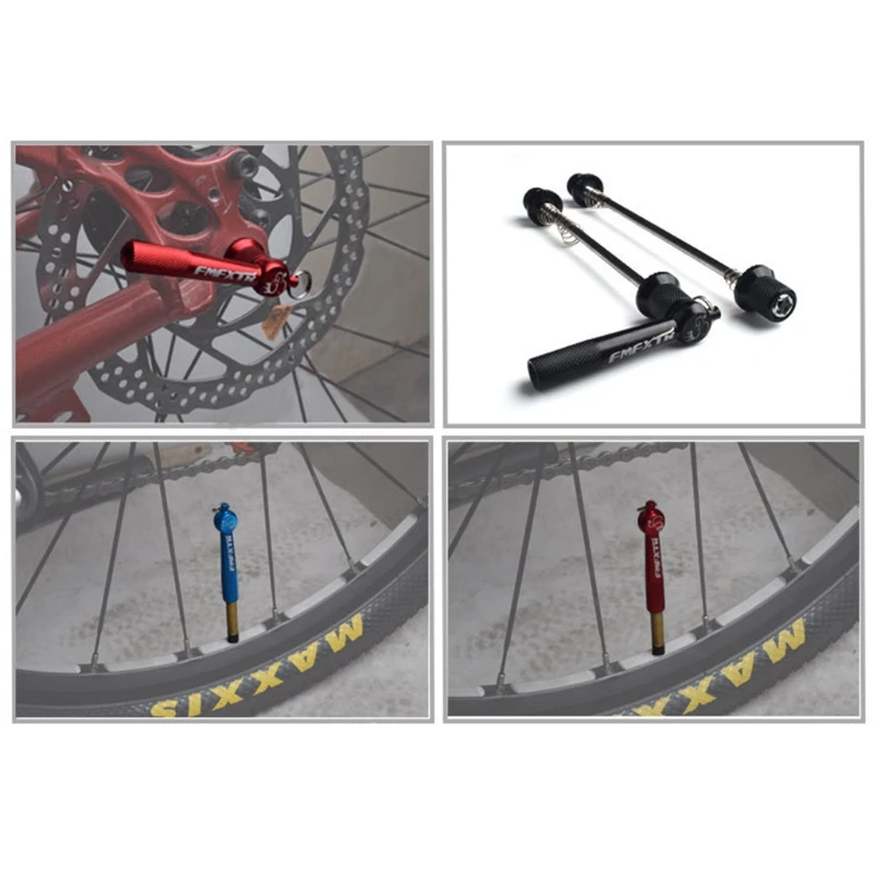 

Anti-theft Aluminum Alloy Bike Wheel Quick Release Skewers Set Cycling Wheels Locking