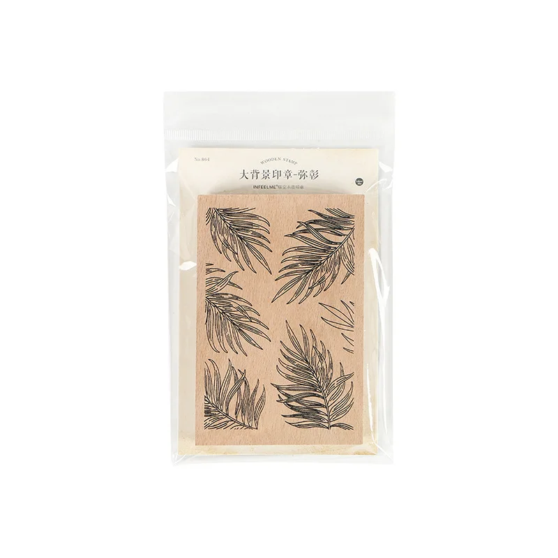 

Retro Geometric Plant Alphabet Background Stamp DIY Wooden Rubber Stamps for Scrapbooking Stationery Scrapbooking Standard Stamp